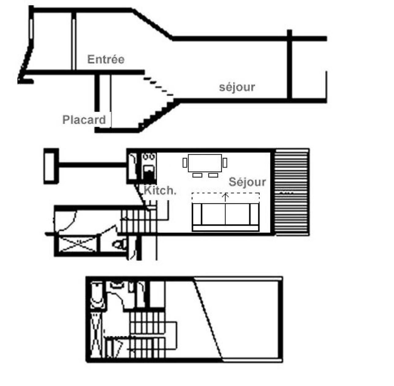 Residence Danchet - Studio Agreable - Depart Et Retour Ski Aux Pieds - Balcon Mae-1334 Сен-Мартен-де-Бельвиль Экстерьер фото